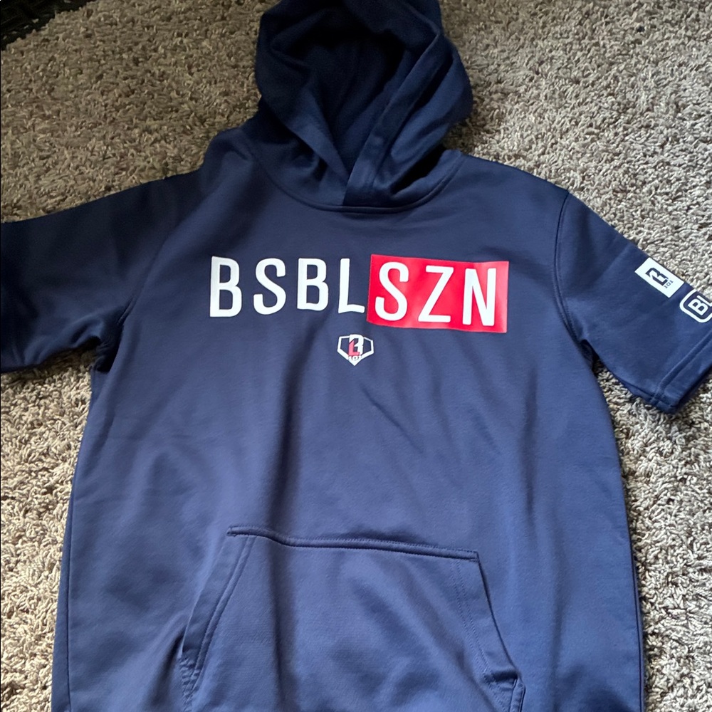 Navy Blue Kids Hoodie